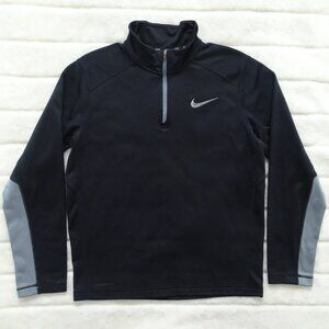 Men's Nike Black Thema-Fit Pull Over Sweat Shirt Medium